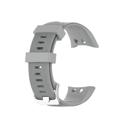 Compatible with Garmin Compatible witherunner 45 & 45S Silicone Watch Band(Gray) - Watch Bands by PMC Jewellery | Online Shopping South Africa | PMC Jewellery | Buy Now Pay Later Mobicred