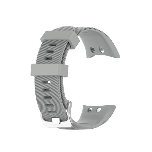 Compatible with Garmin Compatible witherunner 45 & 45S Silicone Watch Band(Gray) - Watch Bands by PMC Jewellery | Online Shopping South Africa | PMC Jewellery | Buy Now Pay Later Mobicred