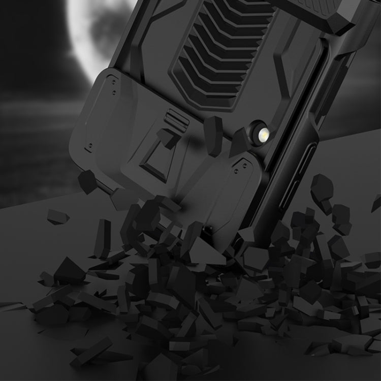 For Samsung Galaxy Z Flip3 5G GKK Sliding Camshield Magnetic Armor Flip Phone Case with Ring Holder(Silver) - free shipping - PMC TechLife - Order now!