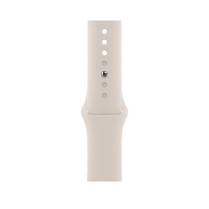 Silicone Watch Band For Apple Watch 46mm / 49mm / 45mm / 44mm(Starlight) - Watch Bands by PMC Jewellery | Online Shopping South Africa | PMC Jewellery | Buy Now Pay Later Mobicred