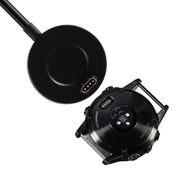 Compatible with Garmin Fenix 6 & 6S & 6X Round Charging Base(Black)