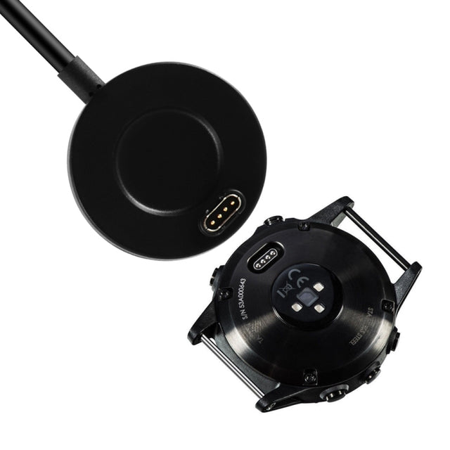 Compatible with Garmin Fenix 6 & 6S & 6X Round Charging Base(Black)