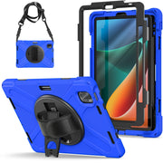 For Xiaomi Pad 5 / Pad 5 Pro Silicone + PC Tablet Case(Blue)