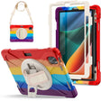 For Xiaomi Pad 5 / Pad 5 Pro Silicone + PC Tablet Case(Colorful Red) -  by PMC TechLife | Online Shopping South Africa | PMC TechLife