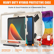 For Xiaomi Pad 5 / Pad 5 Pro Silicone + PC Tablet Case(Colorful Red)