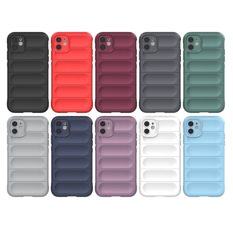 For iPhone 11 Magic Shield TPU + Flannel Phone Case (Black) - free shipping - PMC TechLife - Order now!