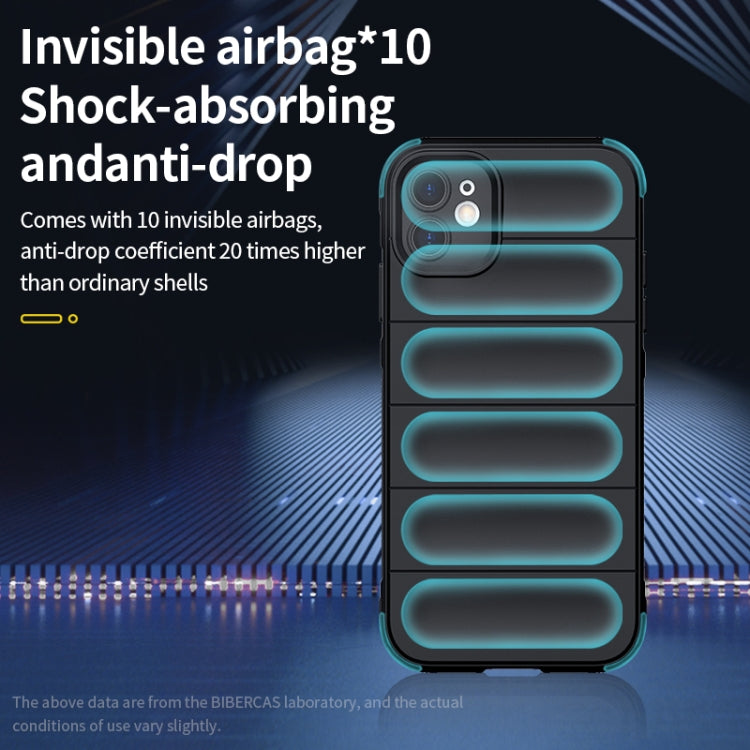 For iPhone 11 Pro Max Magic Shield TPU + Flannel Phone Case (Dark Blue) - free shipping - PMC TechLife - Order now!