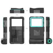 RedPepper 2nd Generation Diving Water-resistant Protective Case, Water-resistant depth: 15m(Black + Blue)
