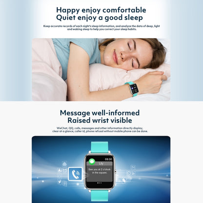 Rogbid Rowatch 1 1.4 inch IPS Screen Smart Watch, Support Blood Pressure Monitoring/Sleep Monitoring(Blue) - free shipping - PMC Jewellery - Order now!