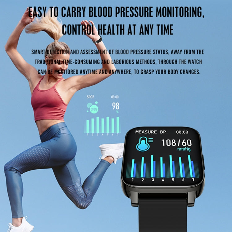 Rogbid Rowatch 2 1.69 inch TFT Screen Smart Watch, Support Blood Pressure Monitoring/Sleep Monitoring(Grey) - free shipping - PMC TechLife - Order now!