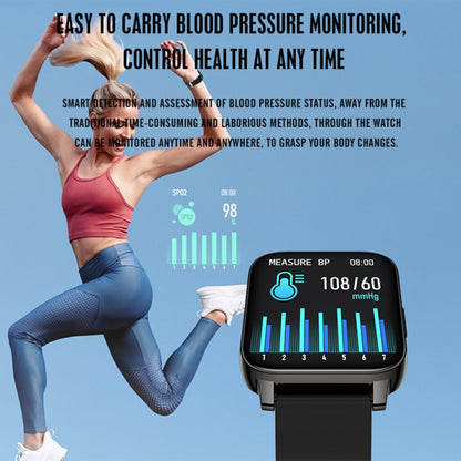 Rogbid Rowatch 2 1.69 inch TFT Screen Smart Watch, Support Blood Pressure Monitoring/Sleep Monitoring(Grey) - free shipping - PMC Jewellery - Order now!
