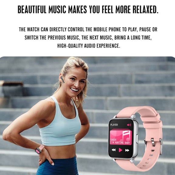 Rogbid Rowatch 2 1.69 inch TFT Screen Smart Watch, Support Blood Pressure Monitoring/Sleep Monitoring(Pink)