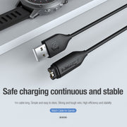 Smart Watch Charging Data Cable for Garmin, Cable Length: 1m
