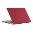 Dot Texture Double Sided Tanned Laptop Case For MacBook Pro 13.3 inch A1706/A1708/A1989/A2159/A2289/A2251/A2338(Red) - MacBook Pro Cases by PMC TechLife | Online Shopping South Africa | PMC TechLife