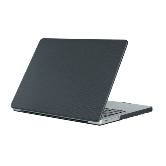 Dot Texture Double Sided Tanned Laptop Case For MacBook Pro 16.2 inch A2485 2021(Black)