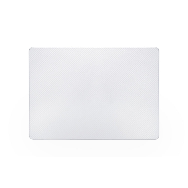 Carbon Fiber Textured Plastic Laptop Protective Case For MacBook Pro 16.2 inch A2485 2021(Transparent)