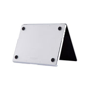 Carbon Fiber Textured Plastic Laptop Protective Case For MacBook Pro 16.2 inch A2485 2021(Transparent)