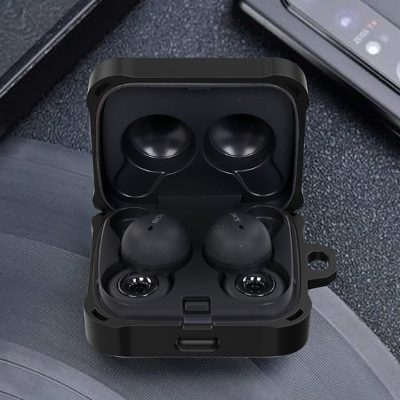 For Sony LinkBuds WF-L900 TPU+PC Wireless Earphone Protective Case Cover(Gold)