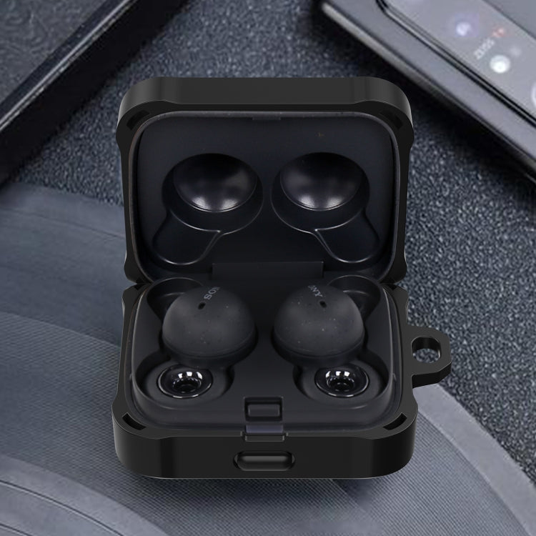 For Sony LinkBuds WF-L900 TPU+PC Wireless Earphone Protective Case Cover(Gold)
