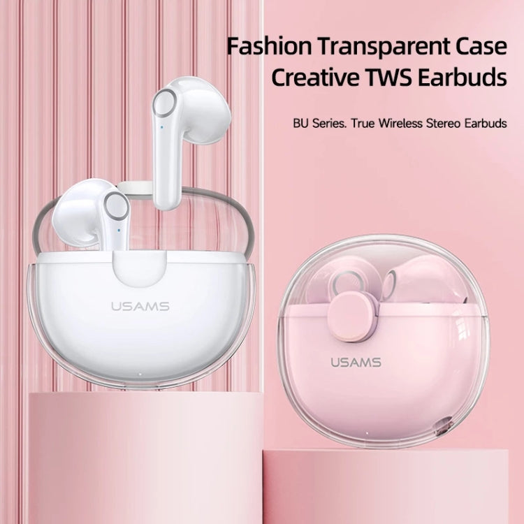 USAMS BU12 TWS Half In-Ear Bluetooth 5.1 Wireless Earphones(Green) - free shipping - PMC Jewellery - Order now!