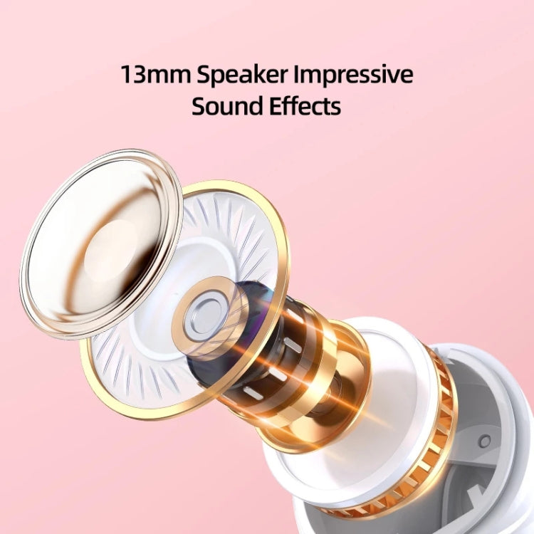 USAMS BU12 TWS Half In-Ear Bluetooth 5.1 Wireless Earphones(Green) - free shipping - PMC Jewellery - Order now!