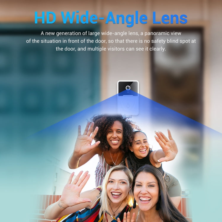 ESCAM X3 Smart Doorbell Camera Support Mobile APP & Two-way Voice & Cloud Storage - free shipping - PMC TechLife - Order now!