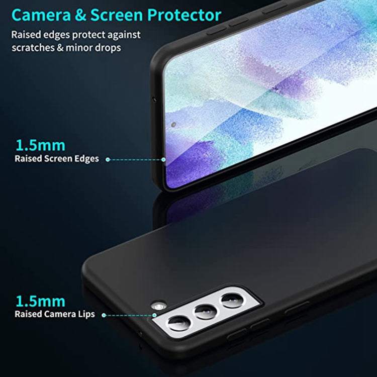 For Samsung Galaxy S21 5G MagSafe Magnetic Liquid Silicone Phone Case(Black) - Galaxy S21 5G Cases by PMC TechLife | Online Shopping South Africa | PMC TechLife