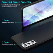 For Samsung Galaxy S22 5G MagSafe Magnetic Liquid Silicone Phone Case(Black)