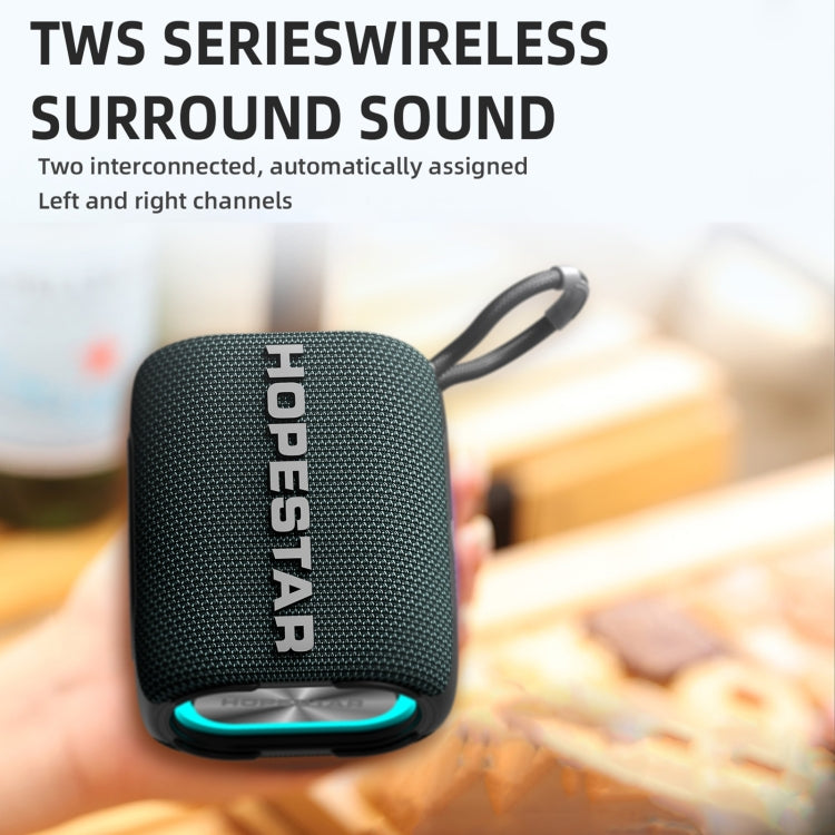 HOPESTAR H54 RGB Light TWS Waterproof Wireless Bluetooth Speaker(Blue) - free shipping - PMC TechLife - Order now!