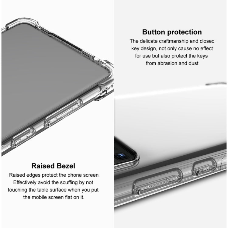 For Sony Xperia 10 IV imak All-inclusive Shockproof Airbag TPU Case with Screen Protector(Transparent)