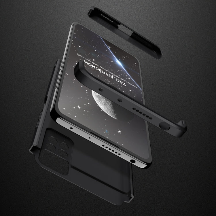 For Xiaomi Redmi Note 11 Pro 4G / 5G Global GKK Three Stage Splicing Full Coverage PC Case(Black) - free shipping - PMC TechLife - Order now!