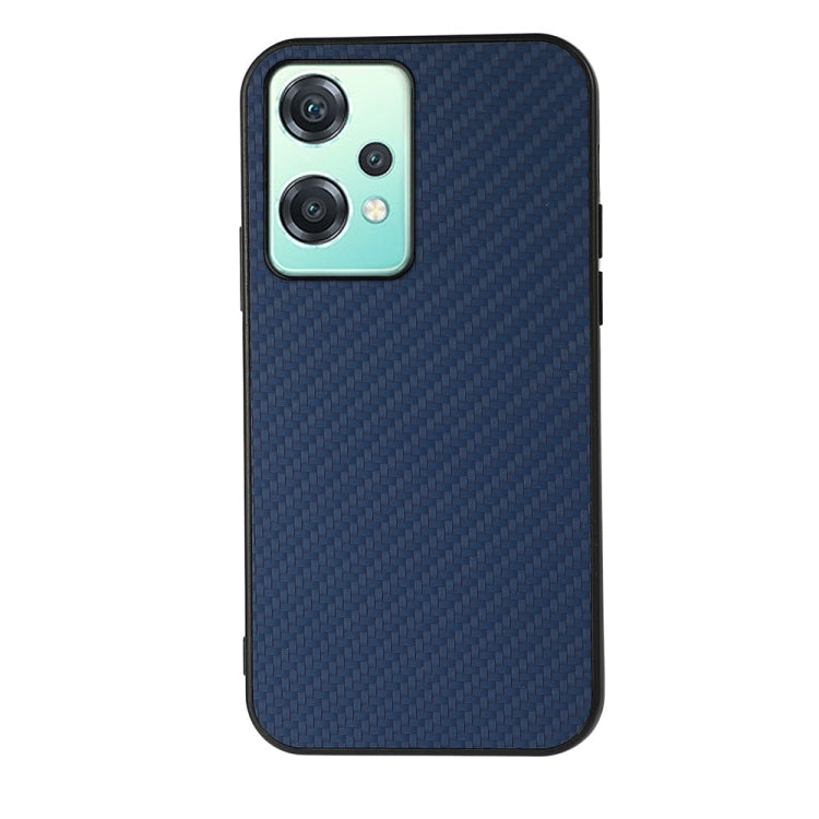 For OnePlus Nord CE 2 Lite 5G Carbon Fiber Texture Shockproof Protective Phone Case(Blue) - OnePlus Cases by PMC TechLife | Online Shopping South Africa | PMC TechLife | Buy Now Pay Later Mobicred