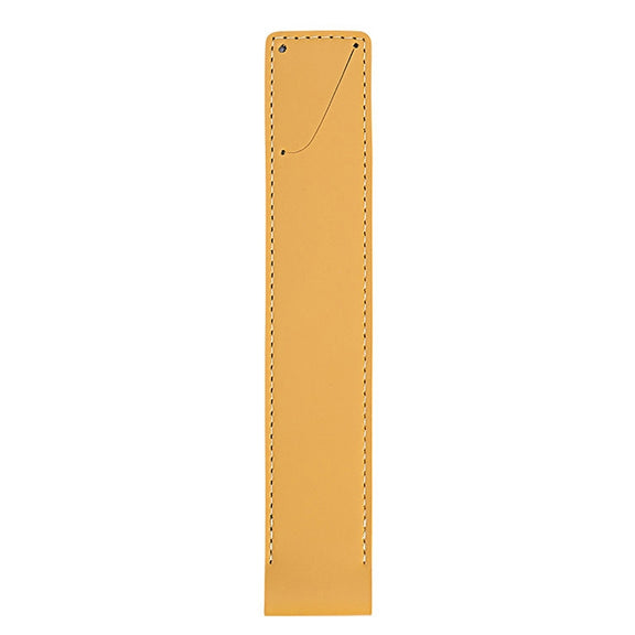 PU Leather Shockproof Protective Case for Apple Pencil 1 / 2(Yellow)