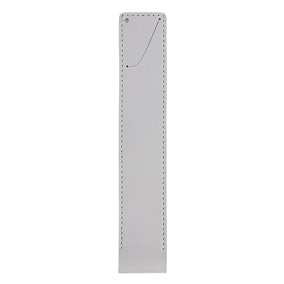 PU Leather Shockproof Protective Case for Apple Pencil 1 / 2(Grey)