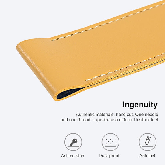 PU Leather Shockproof Protective Case for Apple Pencil 1 / 2(Sky Blue)