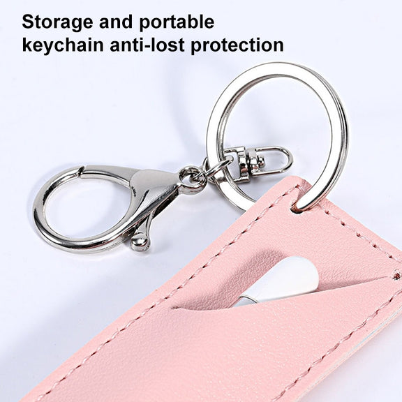 PU Leather Shockproof Protective Case for Apple Pencil 1 / 2(Sky Blue)