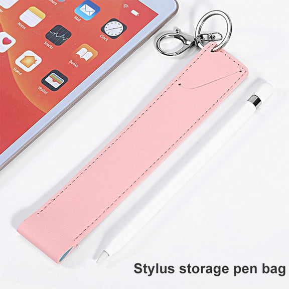 PU Leather Shockproof Protective Case for Apple Pencil 1 / 2(Sky Blue)