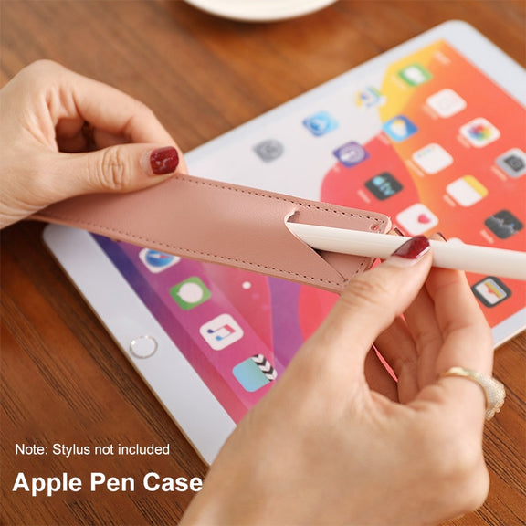 PU Leather Shockproof Protective Case for Apple Pencil 1 / 2(Sky Blue)