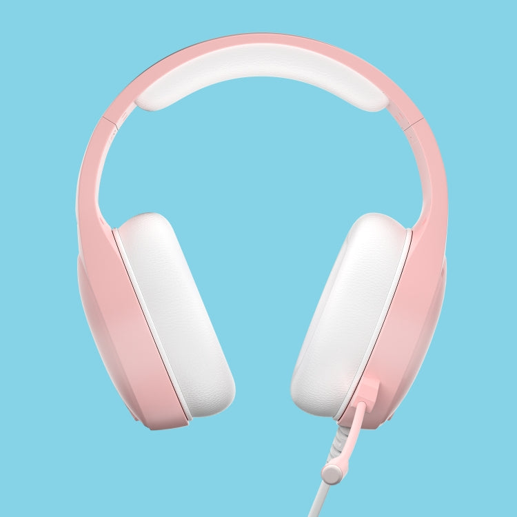 Anivia A10 3.5mm Wired Music Headset with Mic(Pink) - free shipping - PMC Jewellery - Order now!