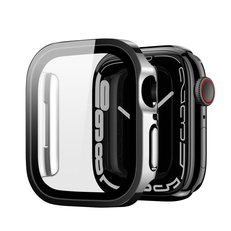DUX DUCIS Electroplated PC Watch Case For Apple Watch Series 9 / 8 / 7 45mm(Black) - Watch Cases by DUX DUCIS | Online Shopping South Africa | PMC TechLife | Buy Now Pay Later Mobicred