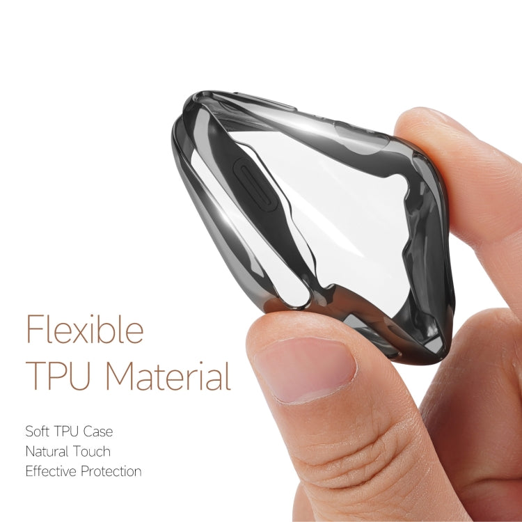 DUX DUCIS Samo Series Electroplated TPU Watch Case For Apple Watch Series 9 / 8 / 7 45mm(Black) - free shipping - PMC TechLife - Order now!