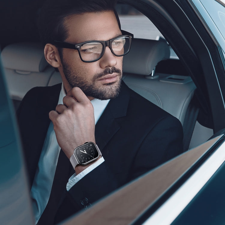 DUX DUCIS Samo Series Electroplated TPU Watch Case For Apple Watch Series 9 / 8 / 7 45mm(Black) - free shipping - PMC TechLife - Order now!