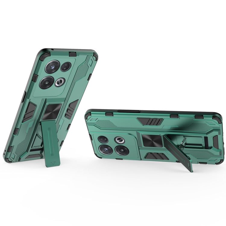 For OPPO Reno8 Pro 5G Supersonic PC + TPU Shock-proof Phone Case(Green) - OPPO Cases by PMC TechLife | Online Shopping South Africa | PMC TechLife | Buy Now Pay Later Mobicred