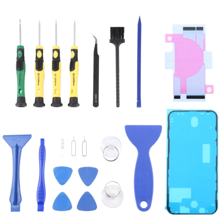 JIAFA JF-8182 21 in 1 Battery Adhesive + LCD Frame Waterproof Adhesive + Repair Tool Set For iPhone 12 - Tool Kits by JIAFA | Online Shopping South Africa | PMC TechLife