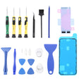 JIAFA JF-8182 21 in 1 Battery Adhesive + LCD Frame Waterproof Adhesive + Repair Tool Set For iPhone 12 mini - free shipping - PMC TechLife - Order now!