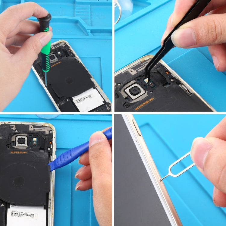 JIAFA JF-8182 21 in 1 Battery Adhesive + LCD Frame Water-resistant Adhesive + Repair Tool Set For iPhone 13 Pro