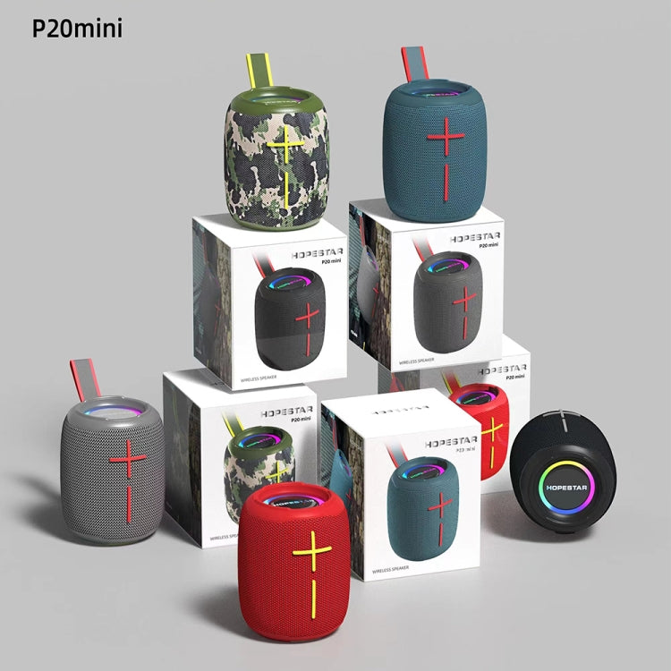 HOPESTAR P20 mini Waterproof Wireless Bluetooth Speaker(Black) - free shipping - PMC TechLife - Order now!
