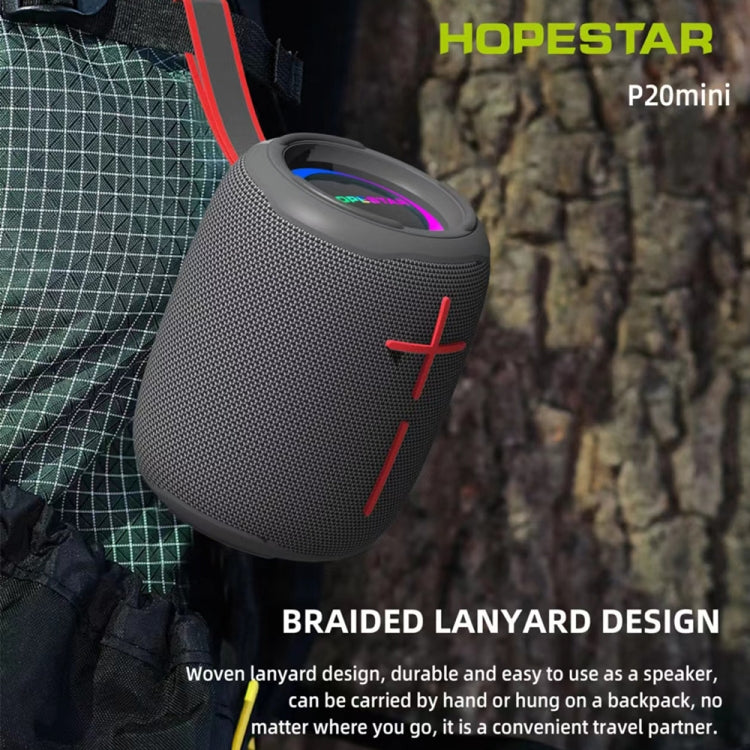 HOPESTAR P20 mini Waterproof Wireless Bluetooth Speaker(Red) - free shipping - PMC TechLife - Order now!