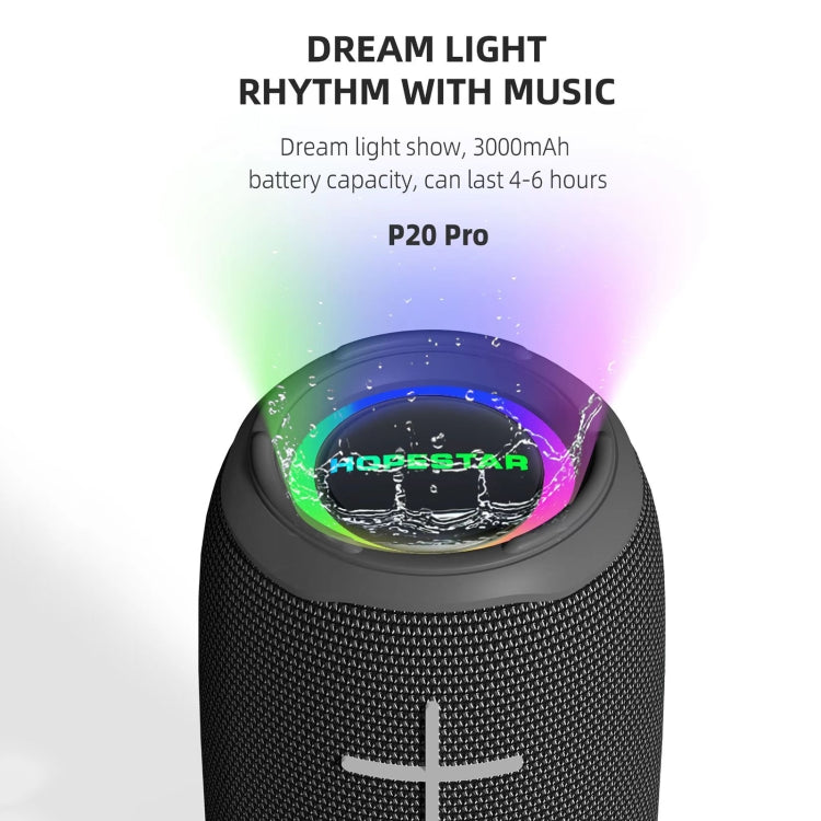 HOPESTAR P20 Pro Waterproof Wireless Bluetooth Speaker(Red) - Waterproof Speaker by HOPESTAR | Online Shopping South Africa | PMC TechLife | Buy Now Pay Later Mobicred