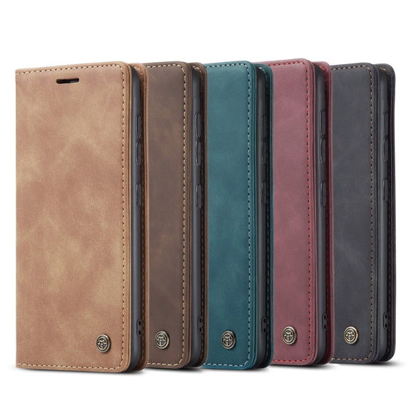 For Galaxy S20 Plus CaseMe Multifunctional Horizontal Flip Leather Case, with Card Slot & Holder & Wallet(Blue)